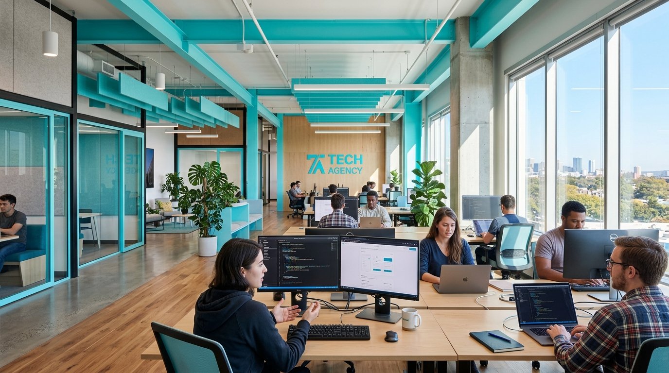 SecroNet Modern Office Workspace